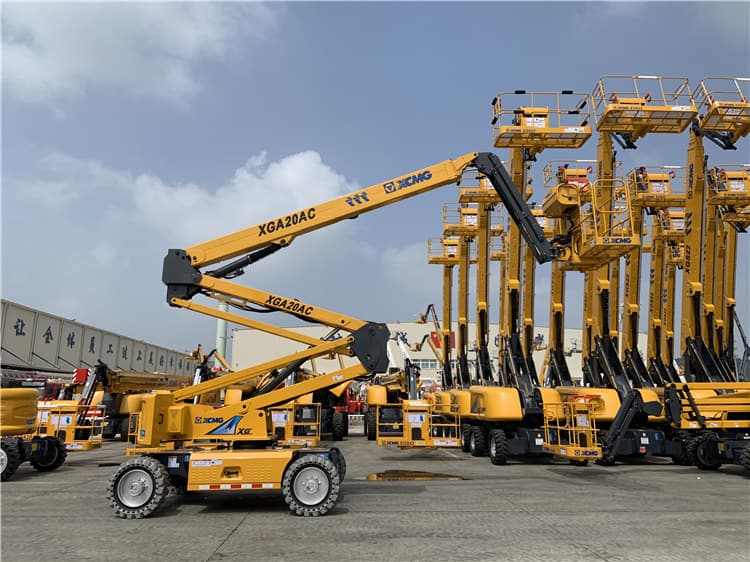 XCMG 20m aerial boom lift towable articulated hydraulic XGA20AC for sale